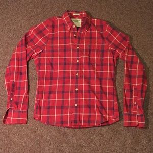 Abercrombie and Fitch Plaid Muscle Shirt